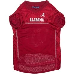 Pets First NCAA Alabama Crimson Tide Dog & Cat Jersey -Pawfect Care 142145 PT2. AC SS1800 V1538428949