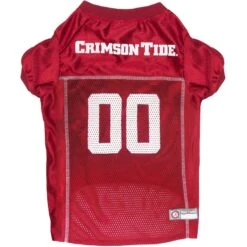 Pets First NCAA Alabama Crimson Tide Dog & Cat Jersey -Pawfect Care 142145 PT7. AC SS1800 V1565115758