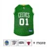 Pets First NBA Dog & Cat Mesh Jersey, Boston Celtics -Pawfect Care 142223 MAIN. AC SS1800 V1572880425