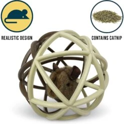Pet Zone Ball Of Furry Fury Cat Toy With Catnip -Pawfect Care 144159 PT3. AC SS1800 V1639093012