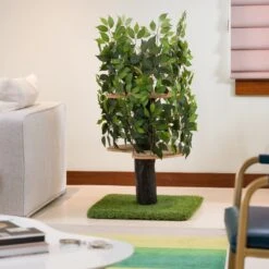 On2Pets 48-in Medium Square Modern Cat Tree 17 On2Pets 48-in Medium Square Modern Cat Tree -Pawfect Care 145316 PT6. AC SS1800 V1671029931