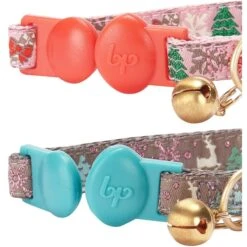 Blueberry Pet The Power Of Lavish Holiday Blessed Christmas Trees Breakaway Cat Collar -Pawfect Care 147205 PT2. AC SS1800 V1525189636