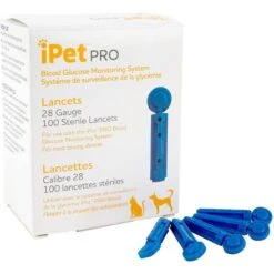 IPet PRO Ulti-Thin Sterile Lancets For Dogs & Cats, 28-Gauge