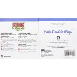KONG Naturals Cat Scratcher Refill, 2-pack -Pawfect Care 150517 PT4. AC SS1800 V1603152724