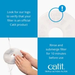Catit Triple Action Pet Fountain Filter -Pawfect Care 151269 PT3. AC SS1800 V1628020011