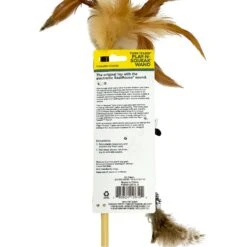 Pet Zone Tiger Teaser Wand Cat Toy With Catnip, Color Varies -Pawfect Care 152692 PT3. AC SS1800 V1647900196