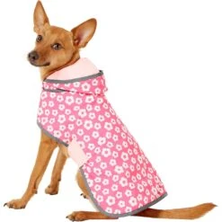 Frisco Lightweight Reversible Packable Travel Dog Raincoat -Pawfect Care 153649 PT2. AC SS1800 V1551230599