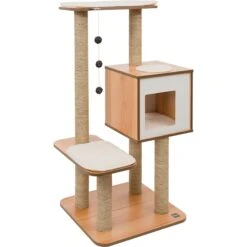 Vesper High Base 47.8-in Modern Cat Tree & Condo -Pawfect Care 154197 PT3. AC SS1800 V1627686145