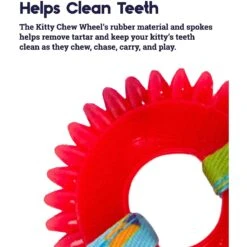 Catstages Dental Kitty Chew Wheel Cat Chew Toy -Pawfect Care 154647 PT2. AC SS1800 V1631684485