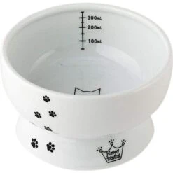 Necoichi Ceramic Elevated Cat Food & Water Bowl Set -Pawfect Care 154902 PT5. AC SS1800 V1543431121