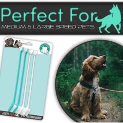 H&H Pets Dual Headed Dog & Cat Toothbrush -Pawfect Care 157153 PT5. AC SS1800 V1702056707