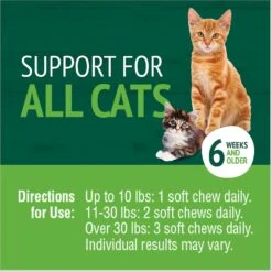 PetNC Natural Care Hairball Reduction Cat Soft Chews -Pawfect Care 157193 PT4. AC SS1800 V1617063124