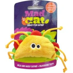 Mad Cat Tabby Taco Catnip & Silvervine Cat Toy -Pawfect Care 157302 PT7. AC SS1800 V1546534802