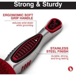 CHI Self Cleaning & Pivoting Slicker Cat Brush -Pawfect Care 159855 PT7. AC SS1800 V1647551498