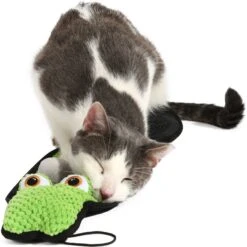 Hartz Cattraction Silver Vine & Catnip Gator Cat Scratcher Toy, Color Varies -Pawfect Care 161051 PT3. AC SS1800 V1637163110