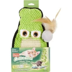 Hartz Cattraction Silver Vine & Catnip Gator Cat Scratcher Toy, Color Varies -Pawfect Care 161051 PT8. AC SS1800 V1589231618