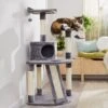 Frisco 48-in Faux Fur Cat Tree & Condo -Pawfect Care 163748 MAIN. AC SS1800 V1680036191