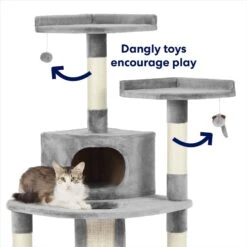 Frisco 48-in Faux Fur Cat Tree & Condo -Pawfect Care 163748 PT2. AC SS1800 V1667227026