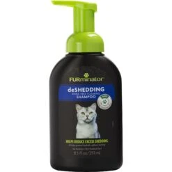 FURminator FUR DeShedding Rinse Free Foaming Cat Shampoo