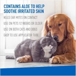 Adams® Adams Medication For Ear Mites For Dogs & Cats -Pawfect Care 164750 PT3. AC SS1800 V1679679325