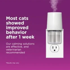Comfort Zone Multi-Cat Calming Diffuser For Cats -Pawfect Care 165959 PT3. AC SS1800 V1688152625