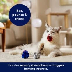 Frisco Colorful Crinkle Ball Cat Toy 10 Frisco Colorful Crinkle Ball Cat Toy -Pawfect Care 166330 PT5. AC SS1800 V1691784248