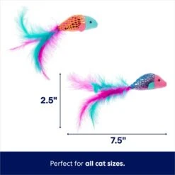 Frisco Sparkle Fish Plush Cat Toy With Catnip -Pawfect Care 166361 PT1. AC SS1800 V1686579625