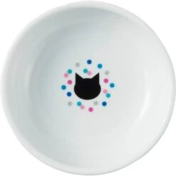 Necoichi Raised Cat Food Bowl, Colorful Dots -Pawfect Care 169388 PT2. AC SS1800 V1649341955