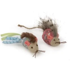 Petlinks HappyNip Mohawk Mice Cat Toy With Catnip -Pawfect Care 173475 PT4. AC SS1800 V1594674363
