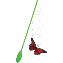 Catstages Butterfly Cat Wand Toy -Pawfect Care 173737 PT5. AC SS1800 V1636518728