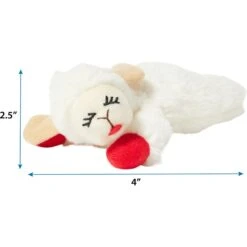 Multipet Lamb Chop Plush Cat Toy With Catnip -Pawfect Care 174204 PT1. AC SS1800 V1683923492