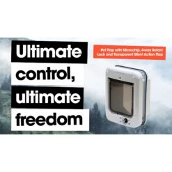 Cat Mate Microchip Cat Door -Pawfect Care 175514 PT3. AC SS1800 V1663713953