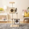 Frisco 62-in Modern Cat Tree & Condo -Pawfect Care 177901 MAIN. AC SS1800 V1584451083