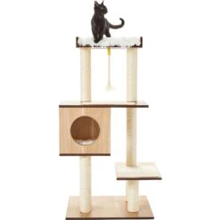 Frisco 47.5-in Modern Cat Tree & Condo -Pawfect Care 177904 PT4. AC SS1800 V1584453102