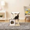 Frisco 28.5-in Modern Cat Tree & Condo -Pawfect Care 177907 MAIN. AC SS1800 V1584451194