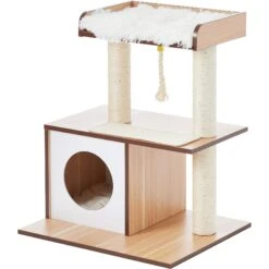 Frisco 28.5-in Modern Cat Tree & Condo -Pawfect Care 177907 PT5. AC SS1800 V1584453388