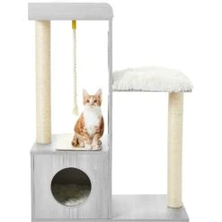 Frisco Modern Cat Tree & Condo -Pawfect Care 177914 PT4. AC SS1800 V1584453082