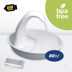 Pioneer Pet Swan Cat Drinking Fountain -Pawfect Care 177916 PT3. AC SS1800 V1598662338