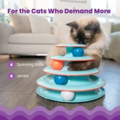 Catstages Chase Meowtain Track Cat Toy -Pawfect Care 178414 PT2. AC SS1800 V1636516292