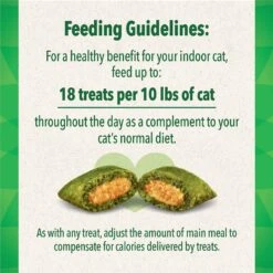Greenies Feline SmartBites Healthy Indoor Natural Chicken Flavor Soft & Crunchy Adult Cat Treats -Pawfect Care 178723 PT5. AC SS1800 V1641256589