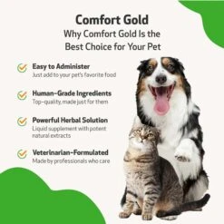 Pet Wellbeing Comfort GOLD For Occasional Discomfort For Cats & Dogs -Pawfect Care 180326 PT4. AC SS1800 V1695306470