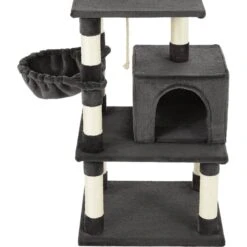 Frisco 59-in Faux Fur Cat Tree & Condo -Pawfect Care 180387 PT3. AC SS1800 V1584452636