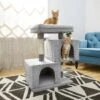 Frisco 33-in Faux Fur Cat Tree & Condo -Pawfect Care 180389 MAIN. AC SS1800 V1584451115