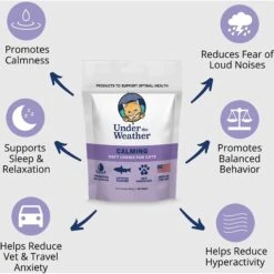 Under The Weather Calming Soft Chews Cat Supplement -Pawfect Care 180460 PT2. AC SS1800 V1618876616