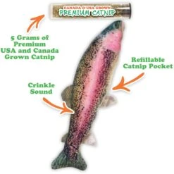 Meowijuana Refillable Get Smoked Catnip Fish Cat Toy -Pawfect Care 181282 PT2. AC SS1800 V1631689018