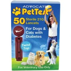 PetTest Advocate Twist Top Lancets
