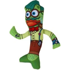 Fat Cat Fish Hipster Kicker Cat Toy With Catnip