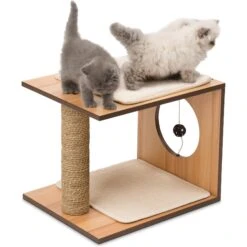 Vesper Stool 14.57-in Modern Cat Tree -Pawfect Care 182905 PT3. AC SS1800 V1628004729