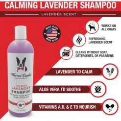 Warren London Calming Lavender & Aloe Vera Dog & Cat Shampoo -Pawfect Care 183106 PT1. AC SS1800 V1659567351