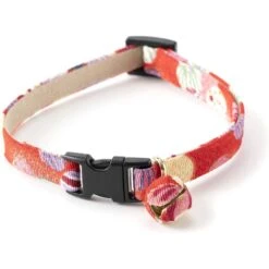 Necoichi Origami Balloon Cotton Breakaway Cat Collar With Bell